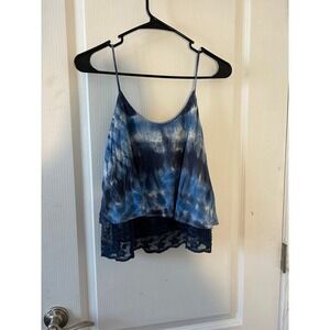Tie Dye Cropped Top‎